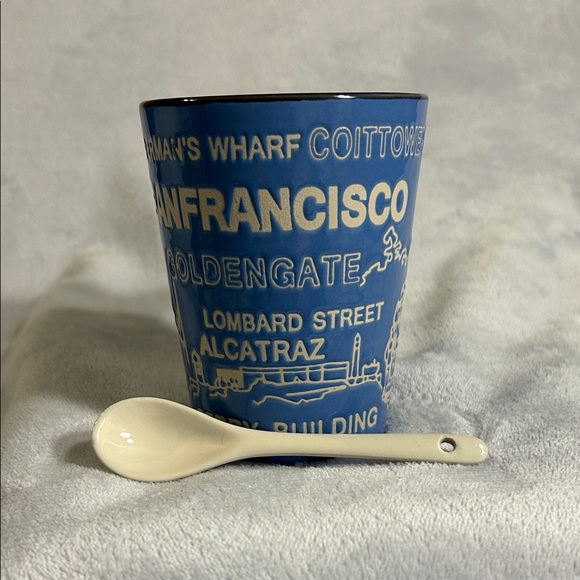 Blue San Francisco Souvenir Mug - Picture 6 of 9